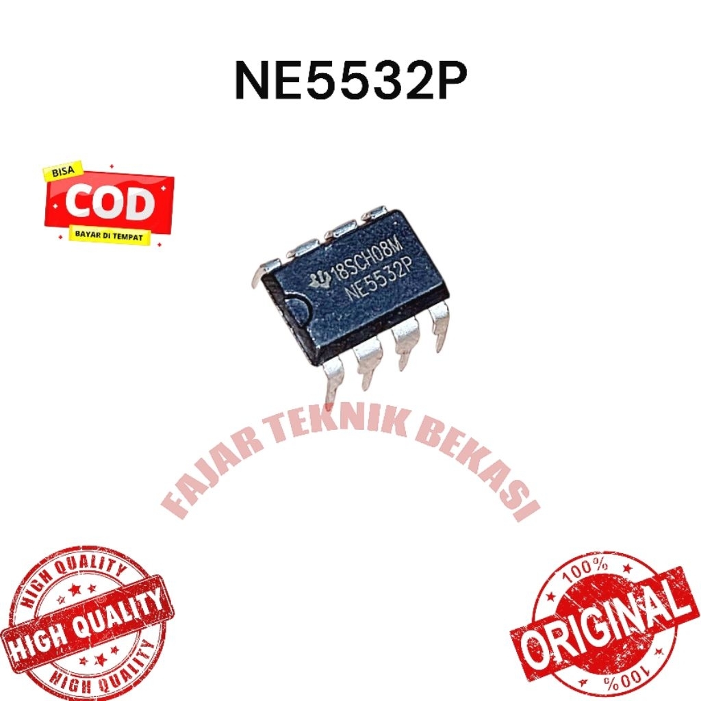 IC NE5532P - NE5532 P - NE5532N - NE5532 N DIP-8