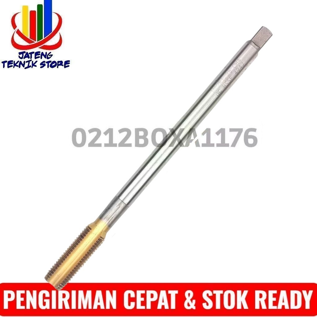 Tap M12 x 1.25 Tap Baut 17 Panjang 150mm OSG Bukan Yamawa