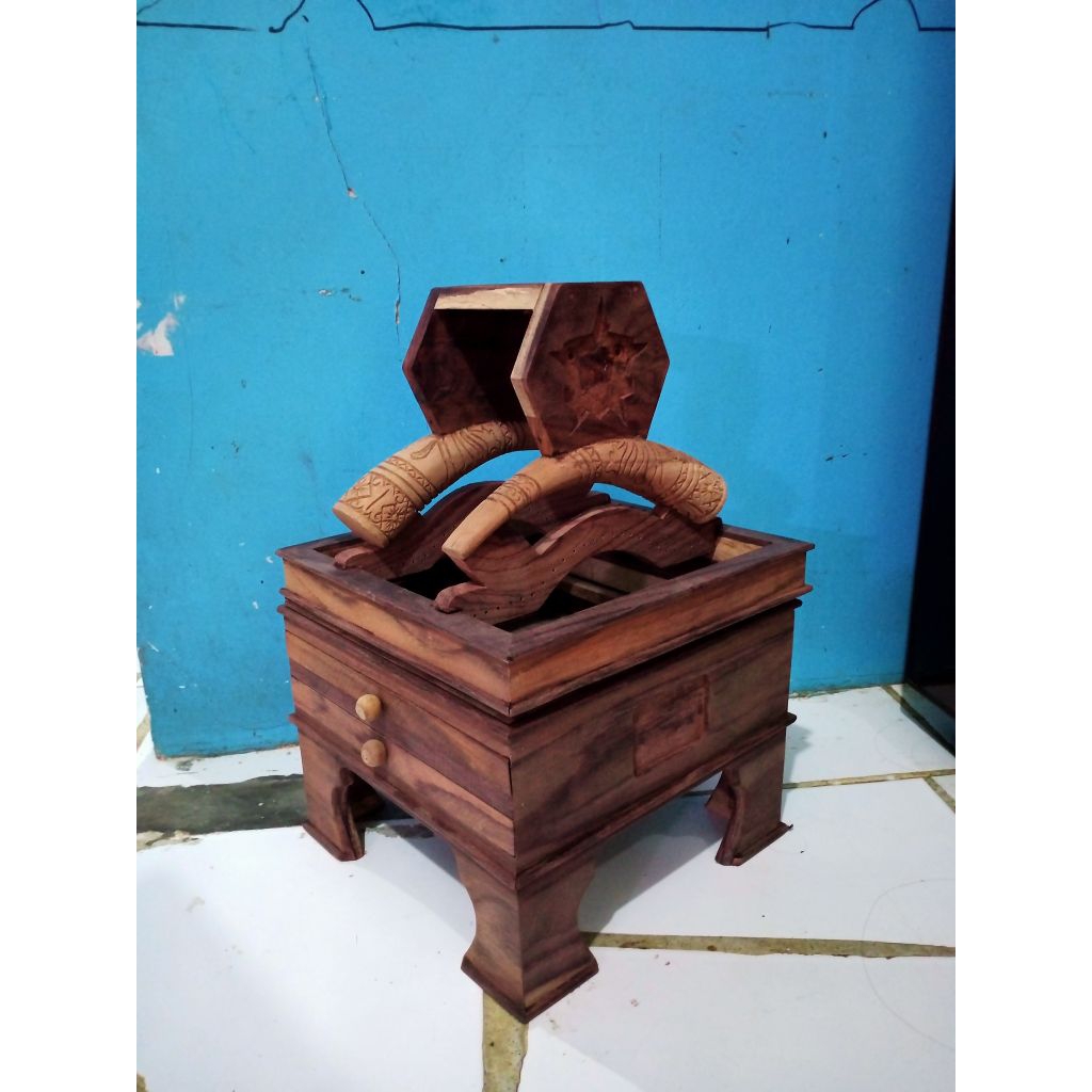 sangkar replika pcmi pleci gading jati Sonokeling