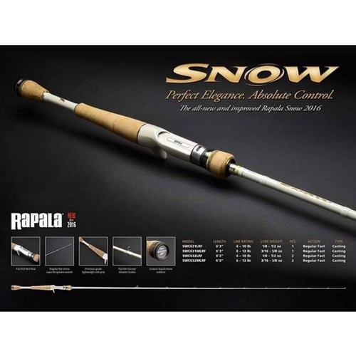 Joran Rapala Snow SWC632MLRF Japstyle BC 6-12lb 2pcs Fuji Ring