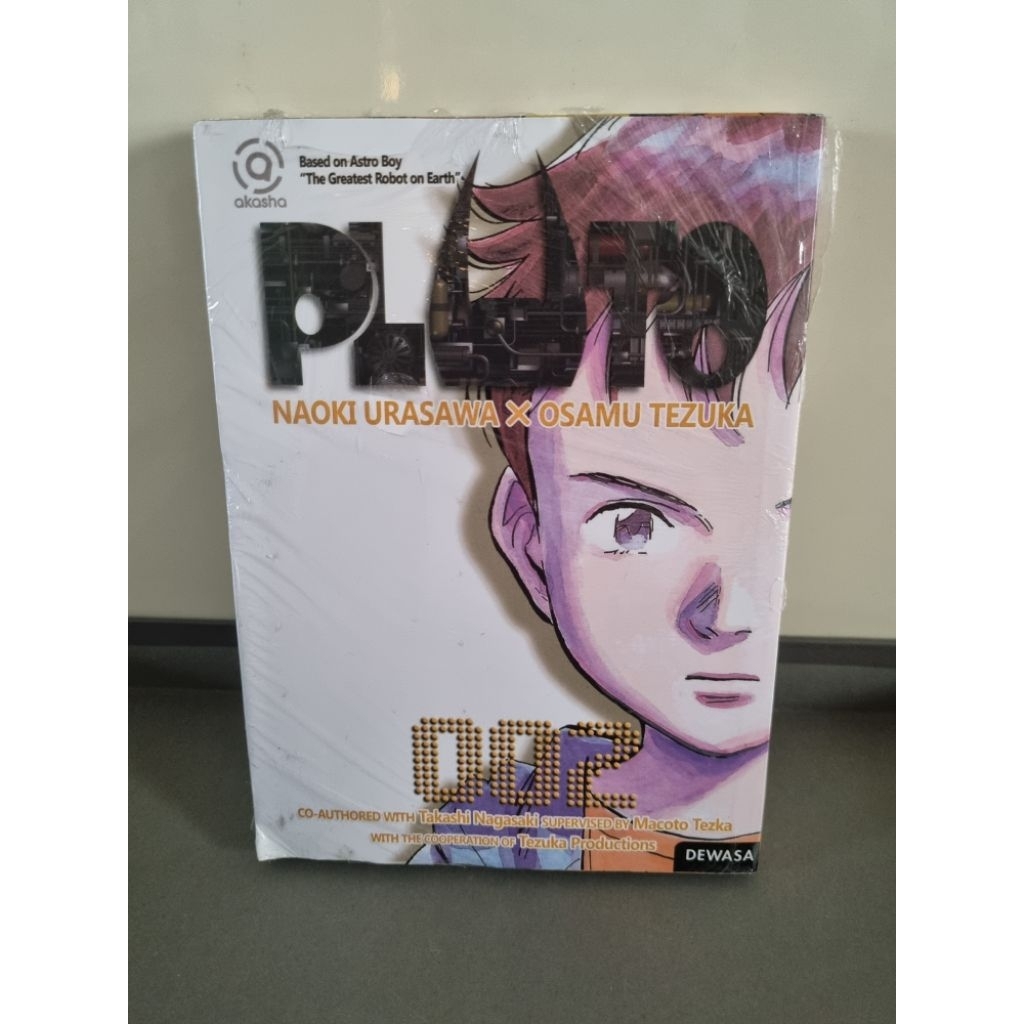 komik pluto naoki urasawa segel