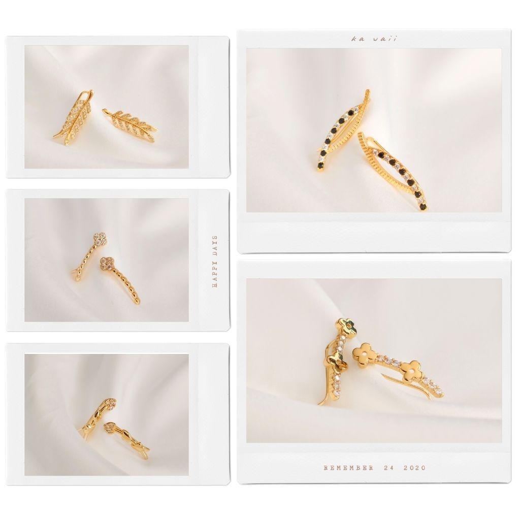 Anting Rambat Anting Catok Xuping Simple Cantik Wanita
