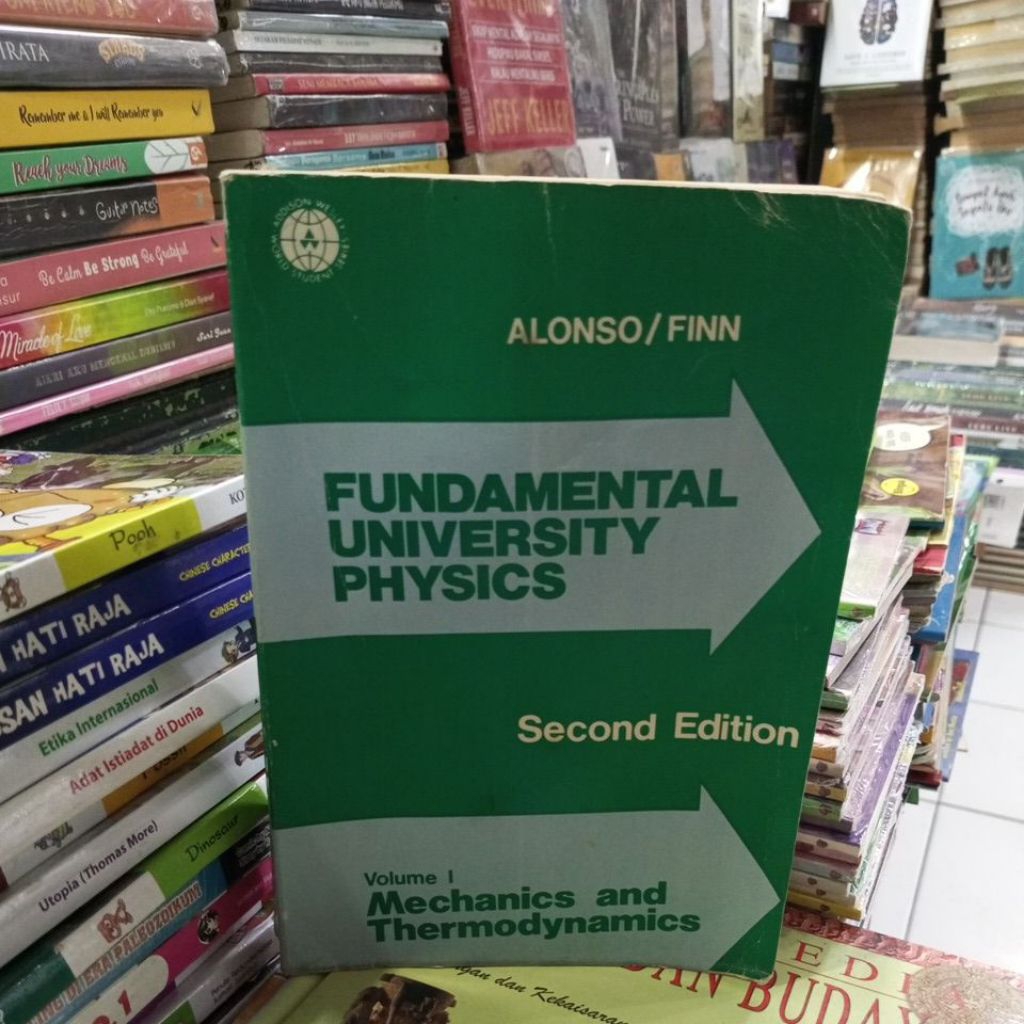 FUNDAMENTAL UNIVERSITY PHYSICS EDISI 1 VOL.I ALONSO/FINN