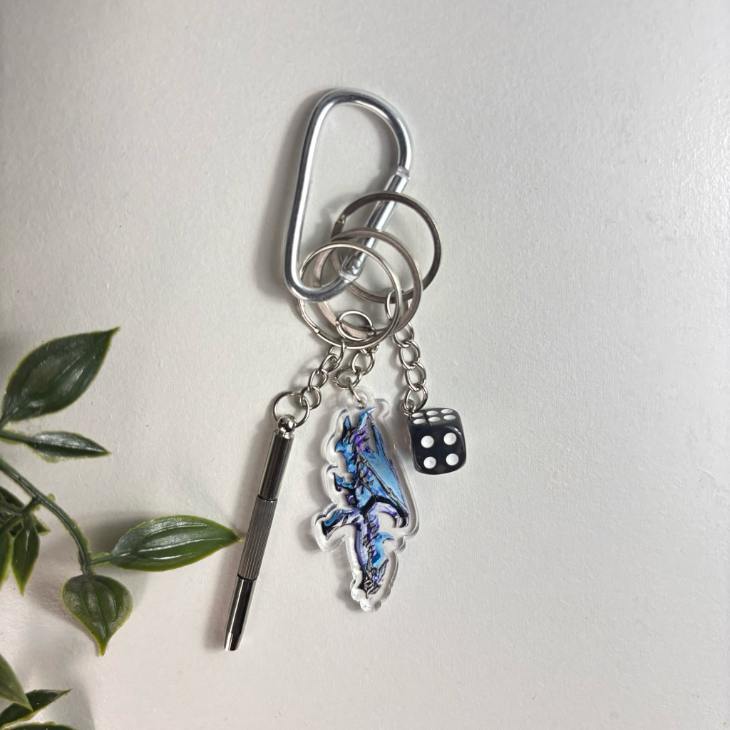 AK DRACO - Gantungan Kunci Keychain