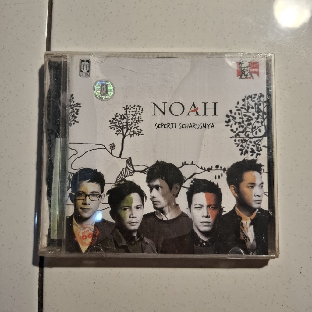 Kaset Cd Musik Noah - Seperti Seharusnya