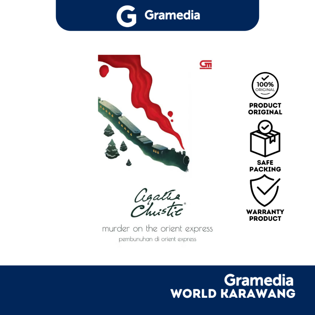 PEMBUNUHAN DI ORIENT EXPRESS (MURDER ON THE ORIENT EXPRESS) - Gramedia Karawang