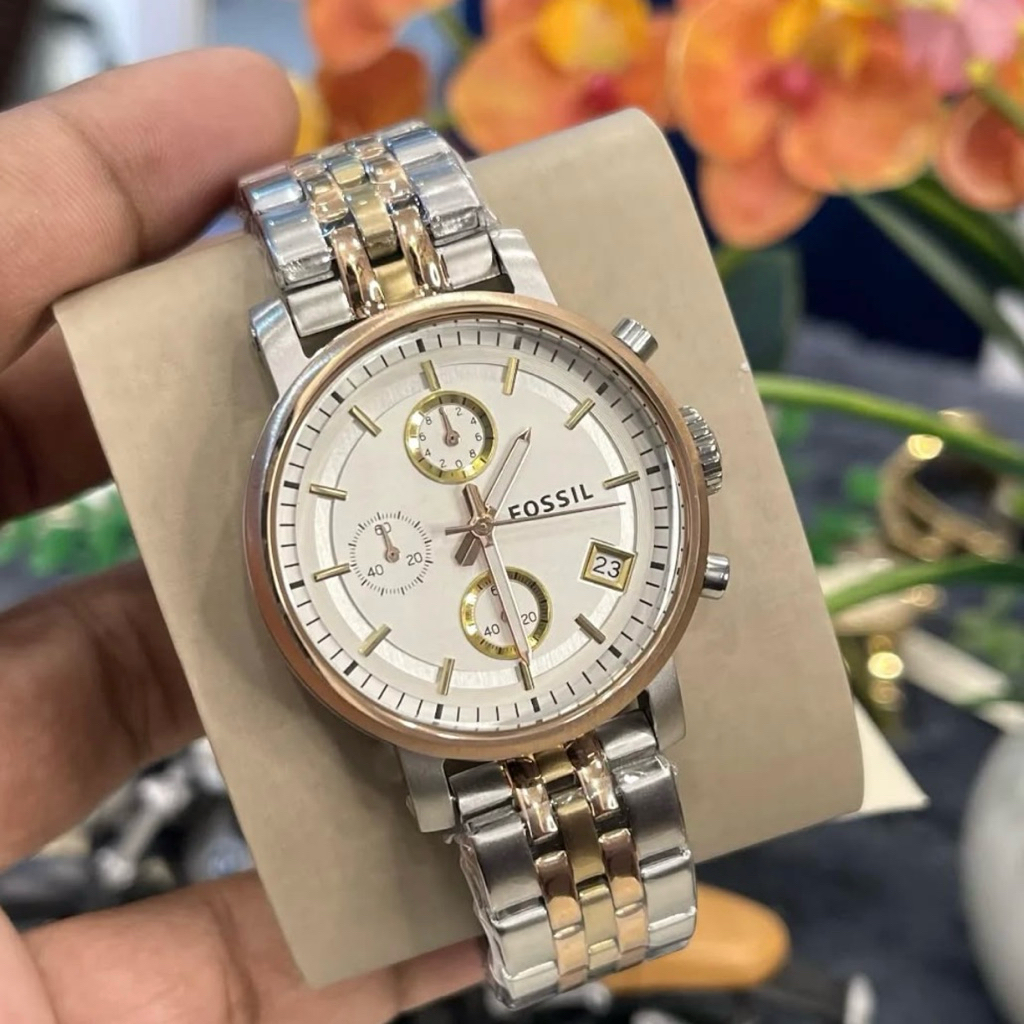 ORIGINAL FOSS CHRONOGRAPH ES 3840 LADIES WATCHES