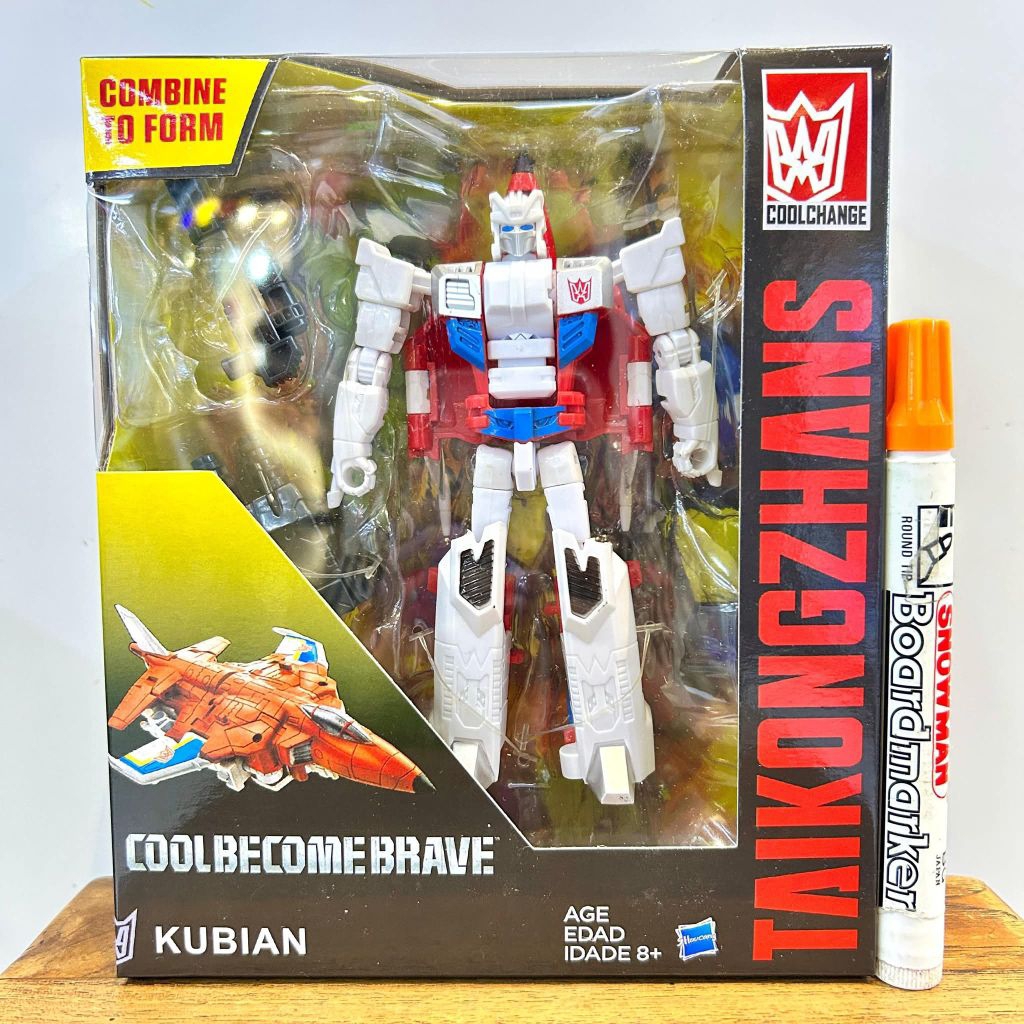 Mainan figure Transformer firefly combiners wars Coolbecomebrave boxTaikongzhan kubiancool changesti