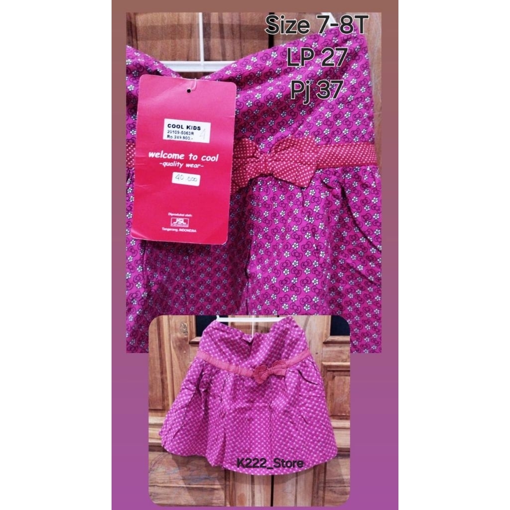 COOL GIRL ROK ANAK PINK FANTA