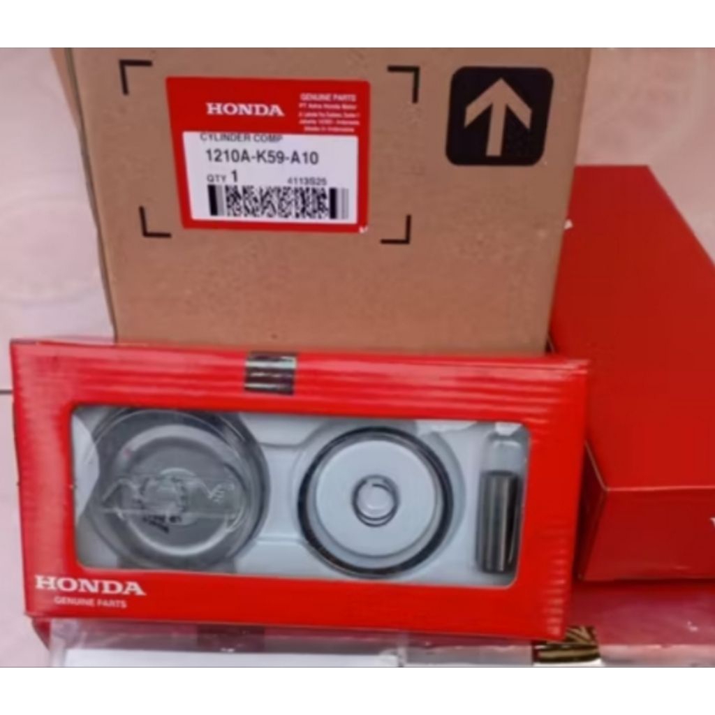 BLOK SEHER  VARIO 150 + PISTON KIT ori AHM