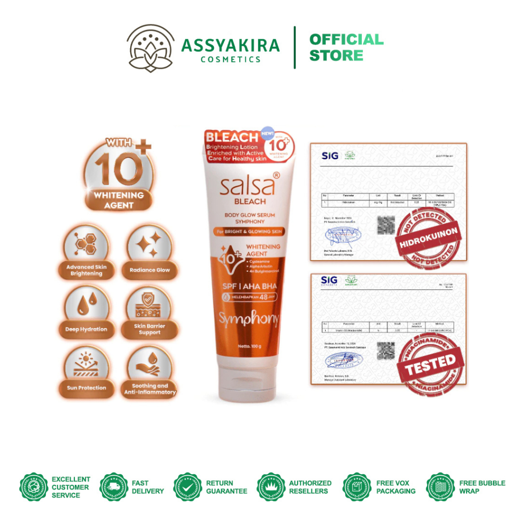 SALSA Body B.L.E.A.C.H Body Glow Serum Symphony