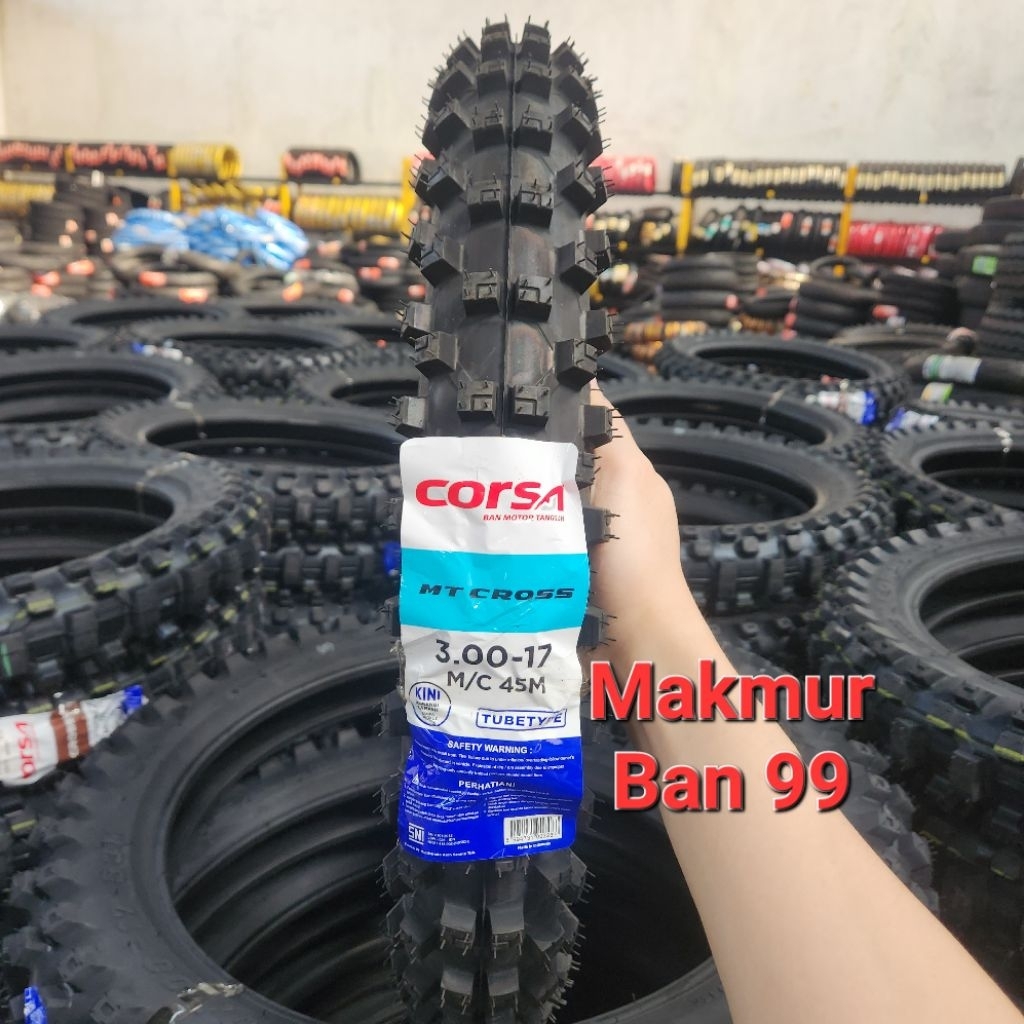 Ban Luar Corsa 300-17 MT Cross Tubetype