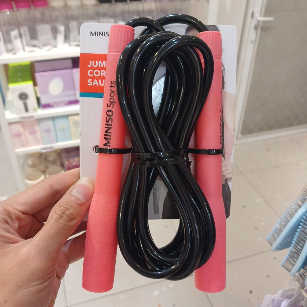 Miniso Sports-Skipping Rope with Long Hand Grip