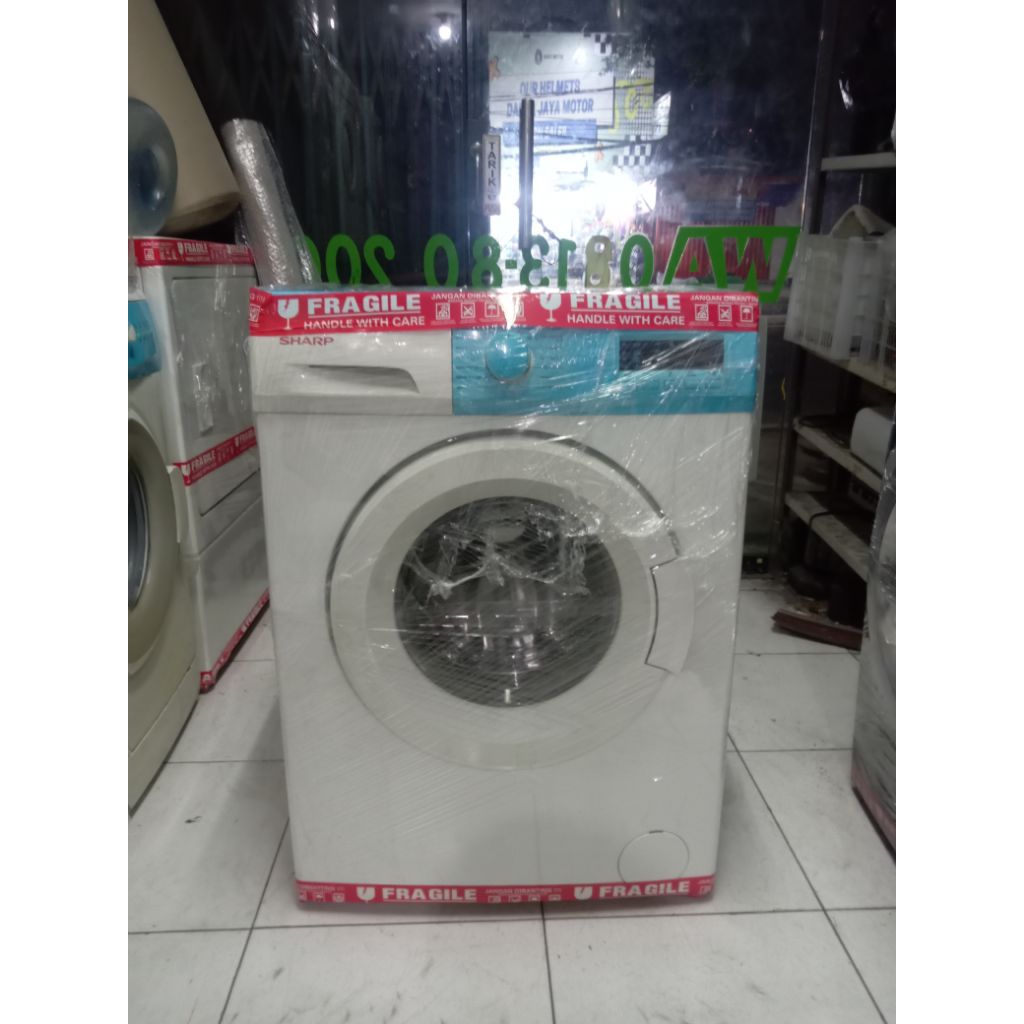 mesin cuci front loading sharp 7kg