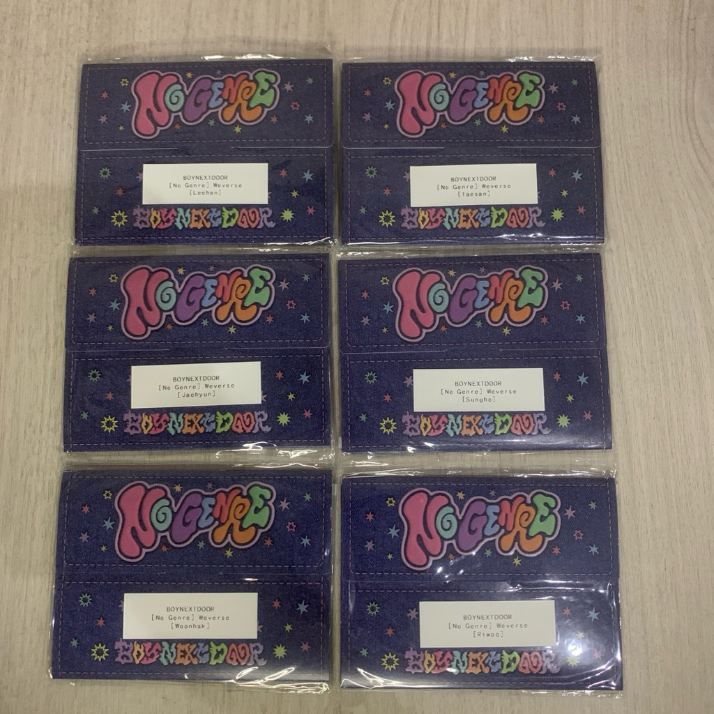 BOYNEXTDOOR - NO GENRE (Weverse Album) ~ PILIH MEMBER