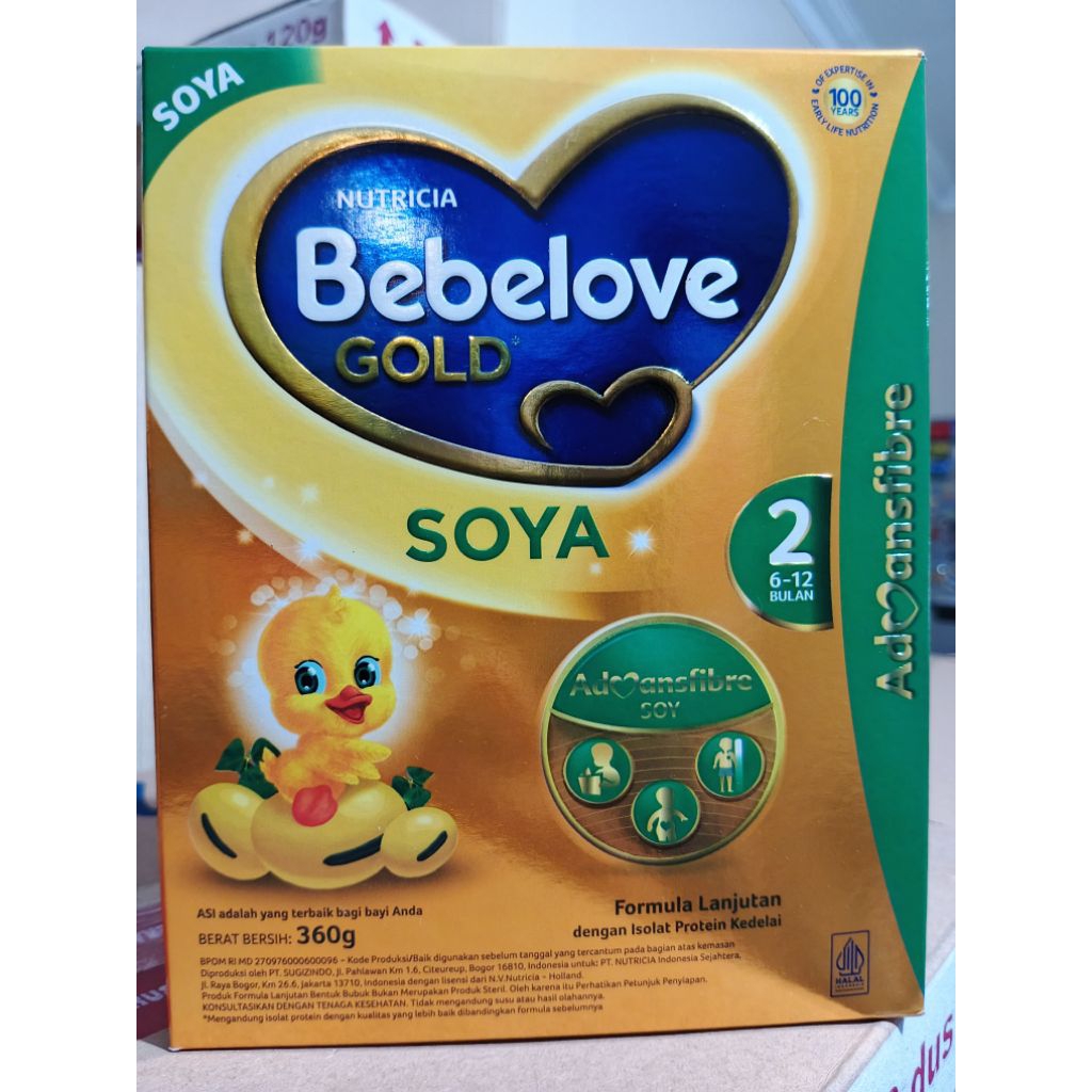 Bebelove Soya 6-12 Bulan Exp 2027 360gram Susu Murah Bandung
