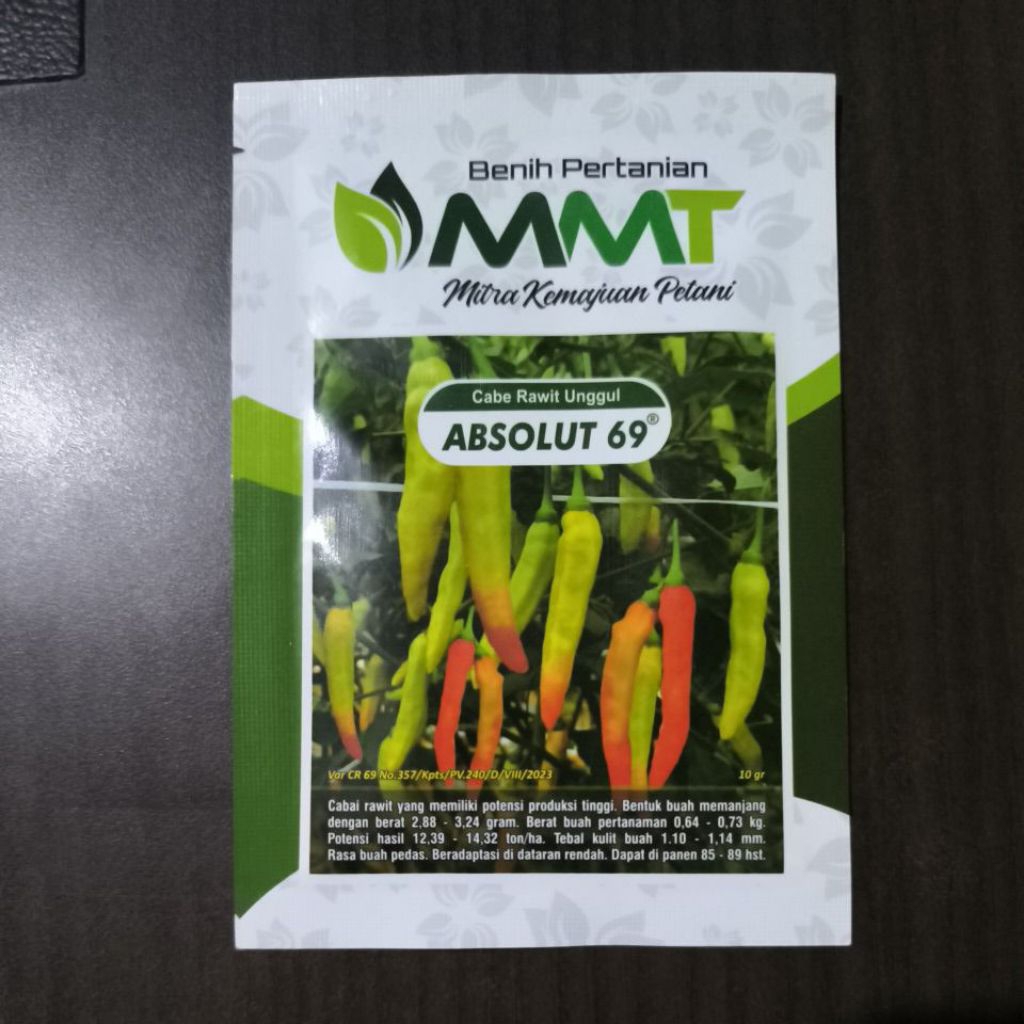 benih cabe rawit Absolute 69 10gr. mmt