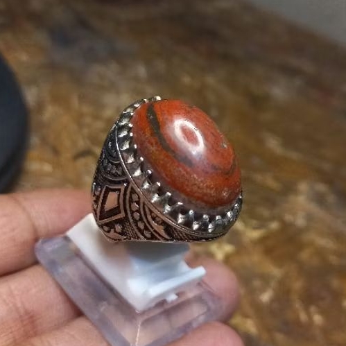 Akik Jasper (Ati Ayam) Puser Bumi