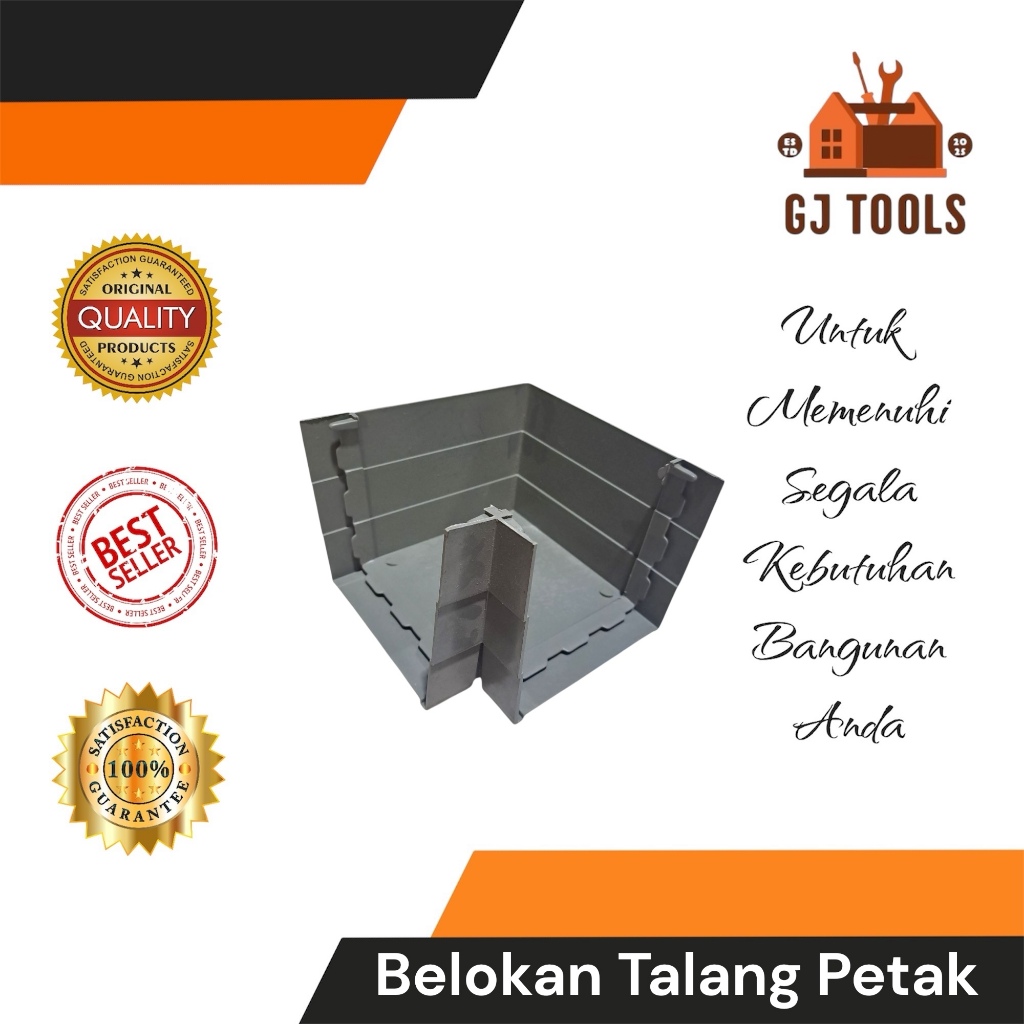 BELOKAN TALANG PETAK - KNIE TALANG KOTAK - ELBOW TALANG PETAK / KOTAK