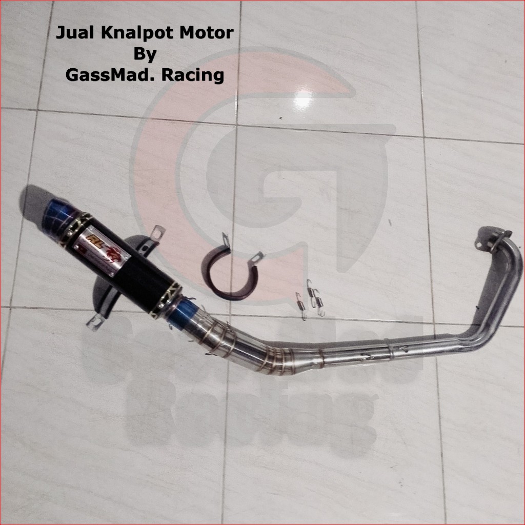 Knalpot Red Leo Motor Jupiter Mx135 Mx king Sonic150 Satria fufi