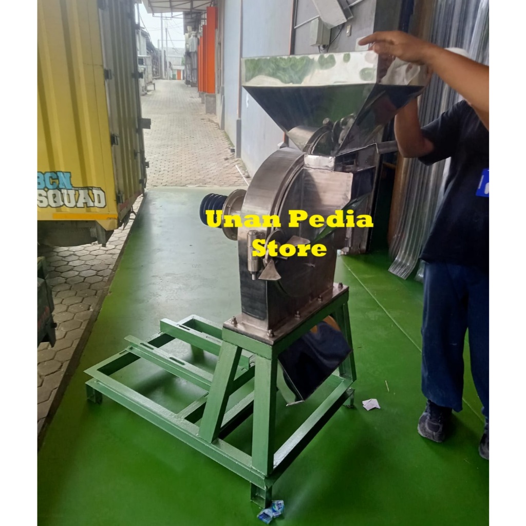 Mesin Disk Mill Penepung Sagu - Mesin Penggiling Biji-Bijian - Mesin Penepung Beras - Mesin Giling K
