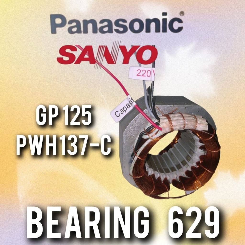 stator national panasonic /sanyo bearing 629