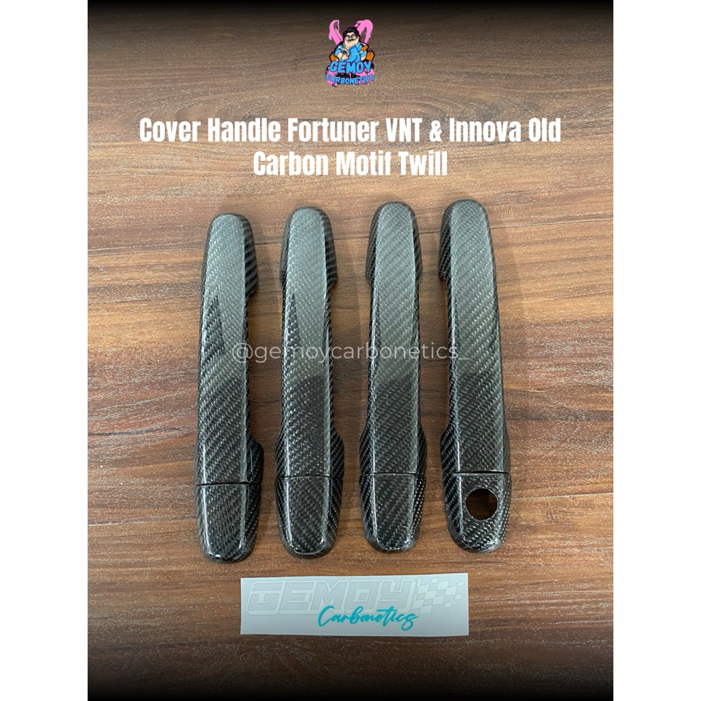 READY Cover Handle Fortuner VNT Carbon