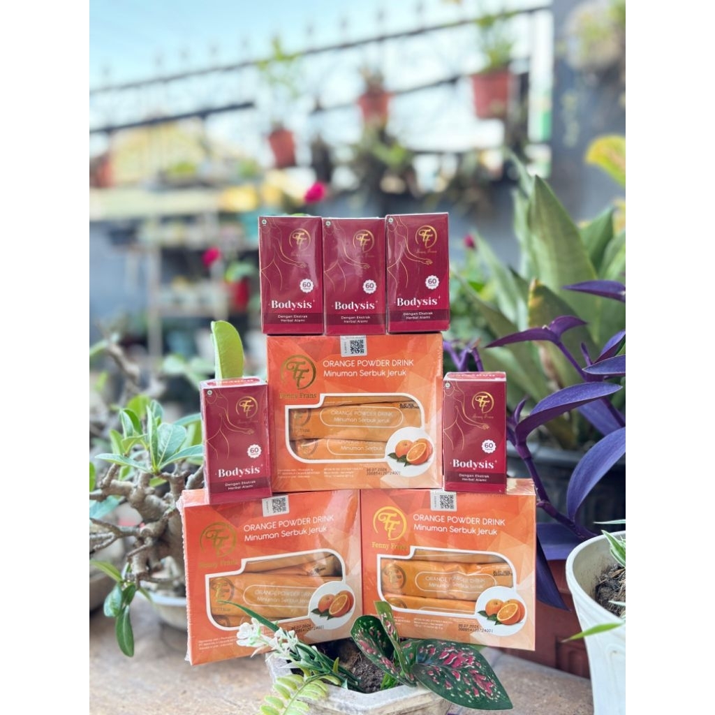 PAKET 1 BULAN 2 BOTOL PELANGSING / BODY SIS FF DAN 3 BOX FIBER PELANGSING FF BY FENNY FRANS
