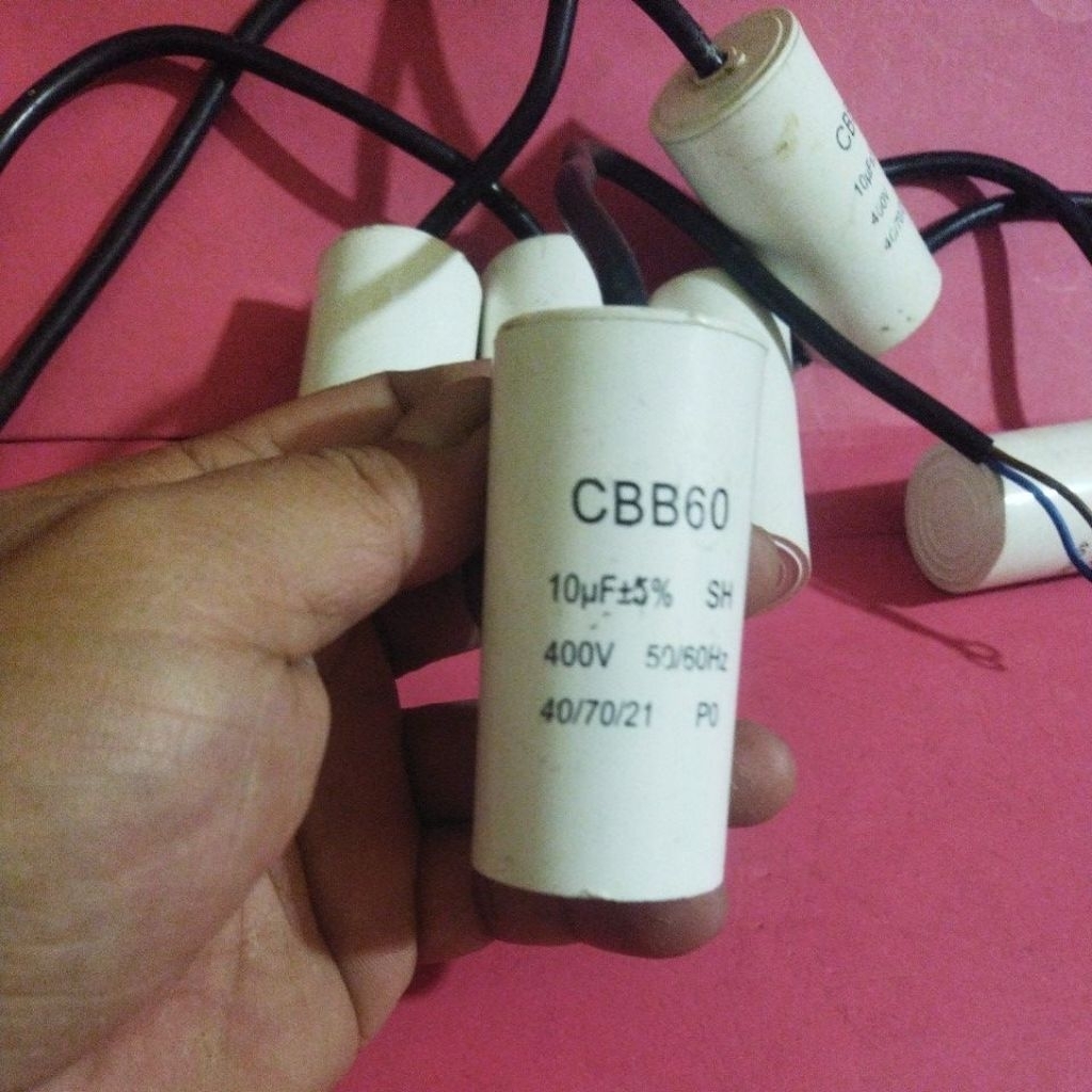 Kapasitor bulat Kapasitor 10uf Capasitor CBB60