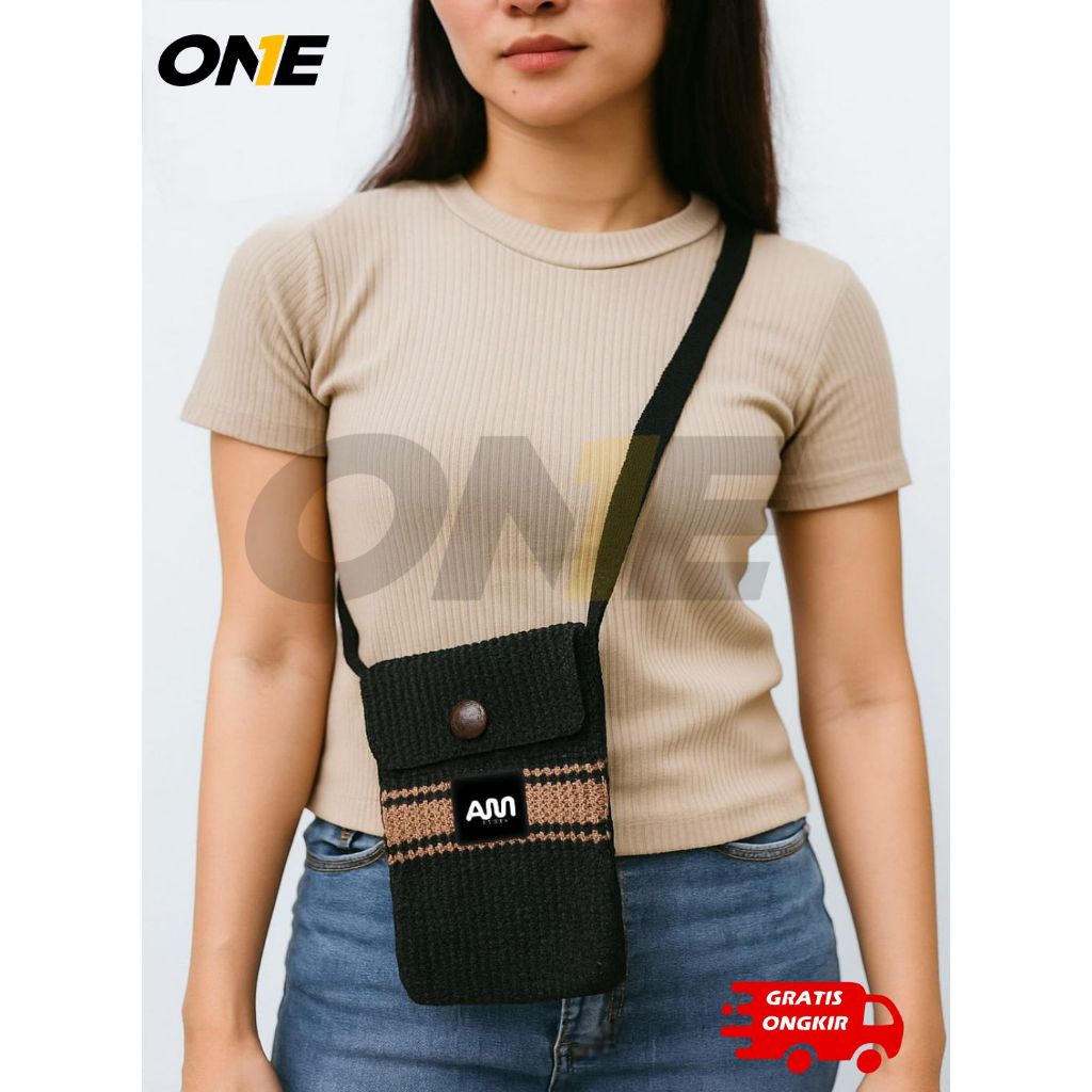 Tas Rajut Selempang Tas Rajut Resleting Terbaru / Tas Anyaman /Tas Souvenir / Tas Selempang Wanita