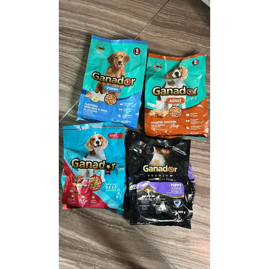 makanan anjing ganador / makanan anjing adult puppy