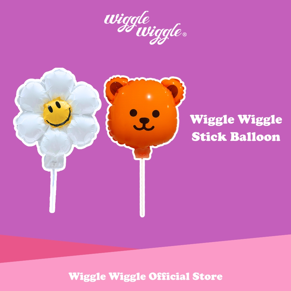 Wiggle Wiggle Stick Balloon - Smile We Love Balon Icon Wiggle Wiggle