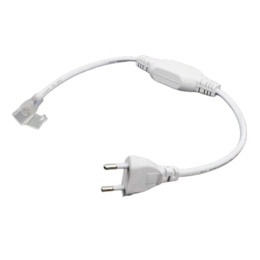 Soket Lampu Led Neon Flex Selang 220V SocketLed Neon Flex Selang