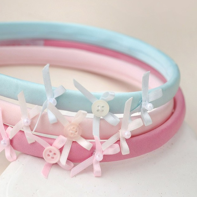 Vanilla Velvet Headband - Bando Anak |  Bando  | Bando Anak Perempuan | Aksesoris | Aksesoris Anak |