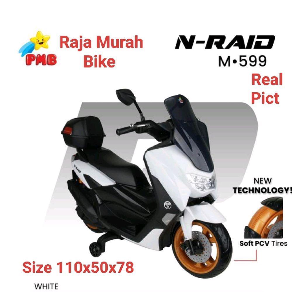 Mainan Anak Motor Aki Nmax PMB M-599 Motoran Aki Nmax M599 Motor Aki Nmax