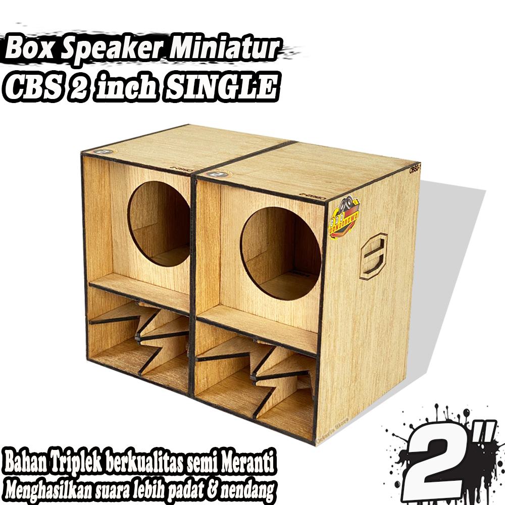 Box Speaker miniatur Cbs 2inch