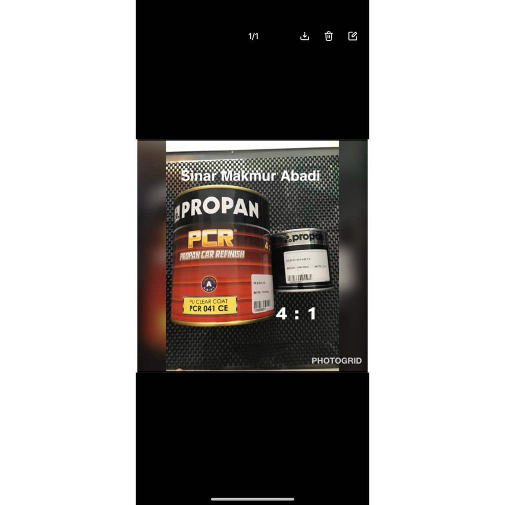 Cat Duco TOP COAT Propan PU DUROGLOSS CLEAR GLOSS/PCR-041 CE