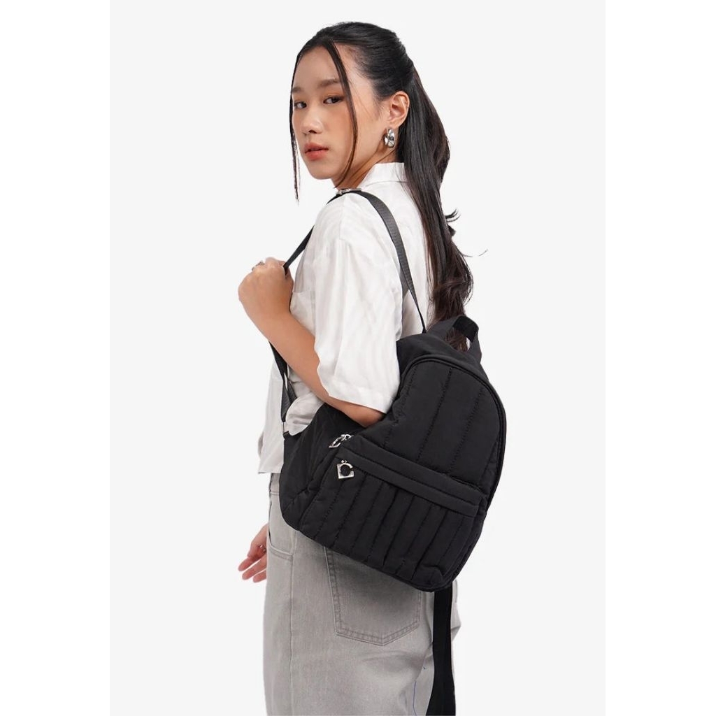 Tas Ransel Colorbox Puffy Backpack Black