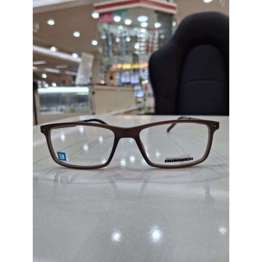 Frame Kacamata Hummer H-549 Brown | Kacamata Pria Wanita Original