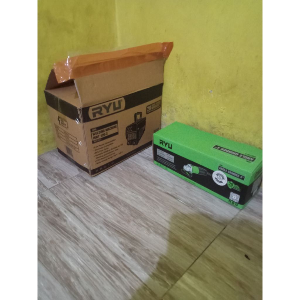 MESIN LAS RYU 450 watt+GURINDA RYU