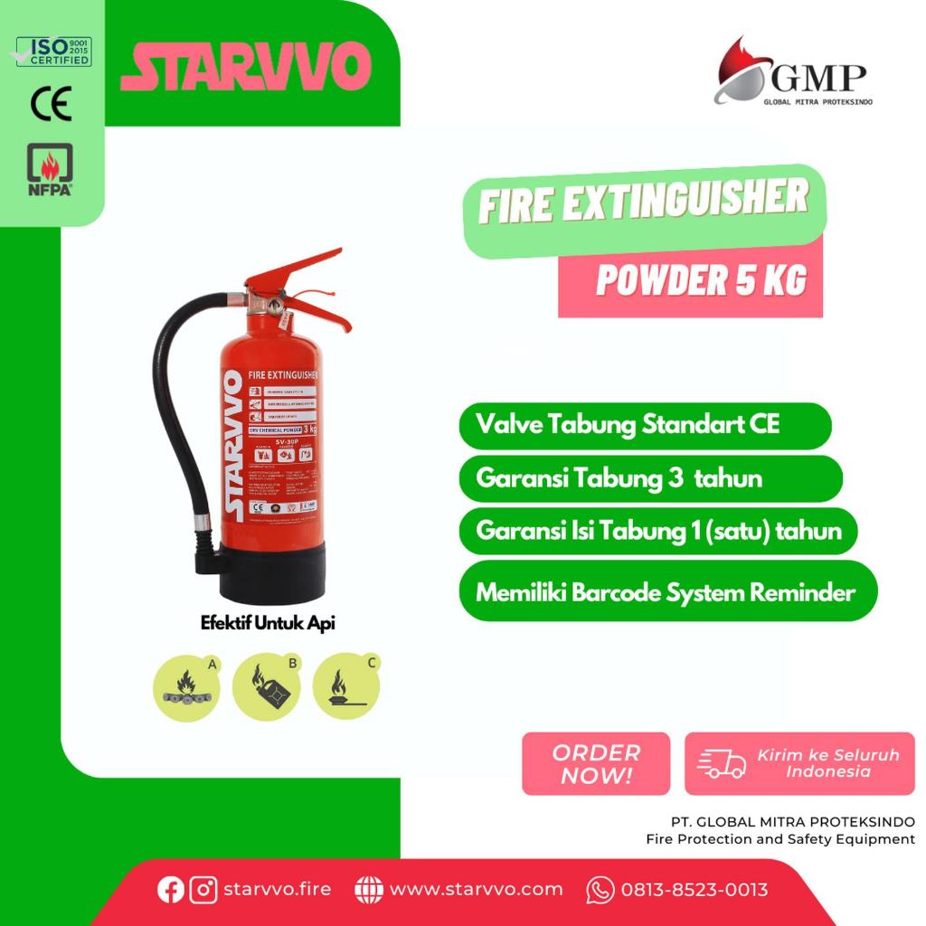 Starvvo Fire Extinguisher DCP 5KG