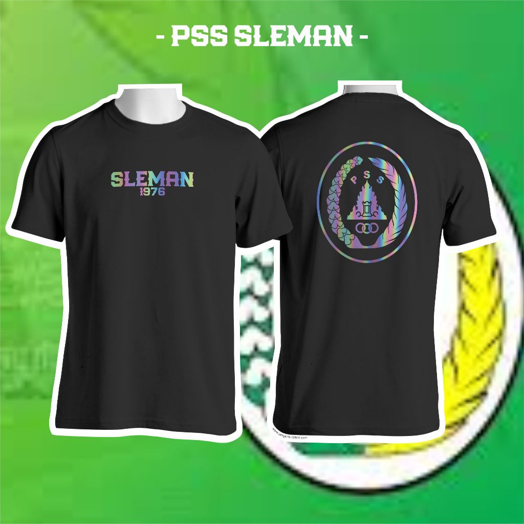 KAOS PSS SLEMAN LOGO/1976 REFLEKTIF MENYALA