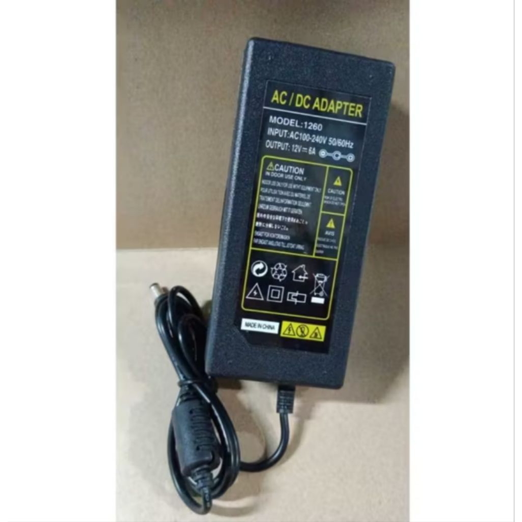 8962 ac dc adaptor adapter 12v 12volt 12 volt 6a 6ampere 6 ampere