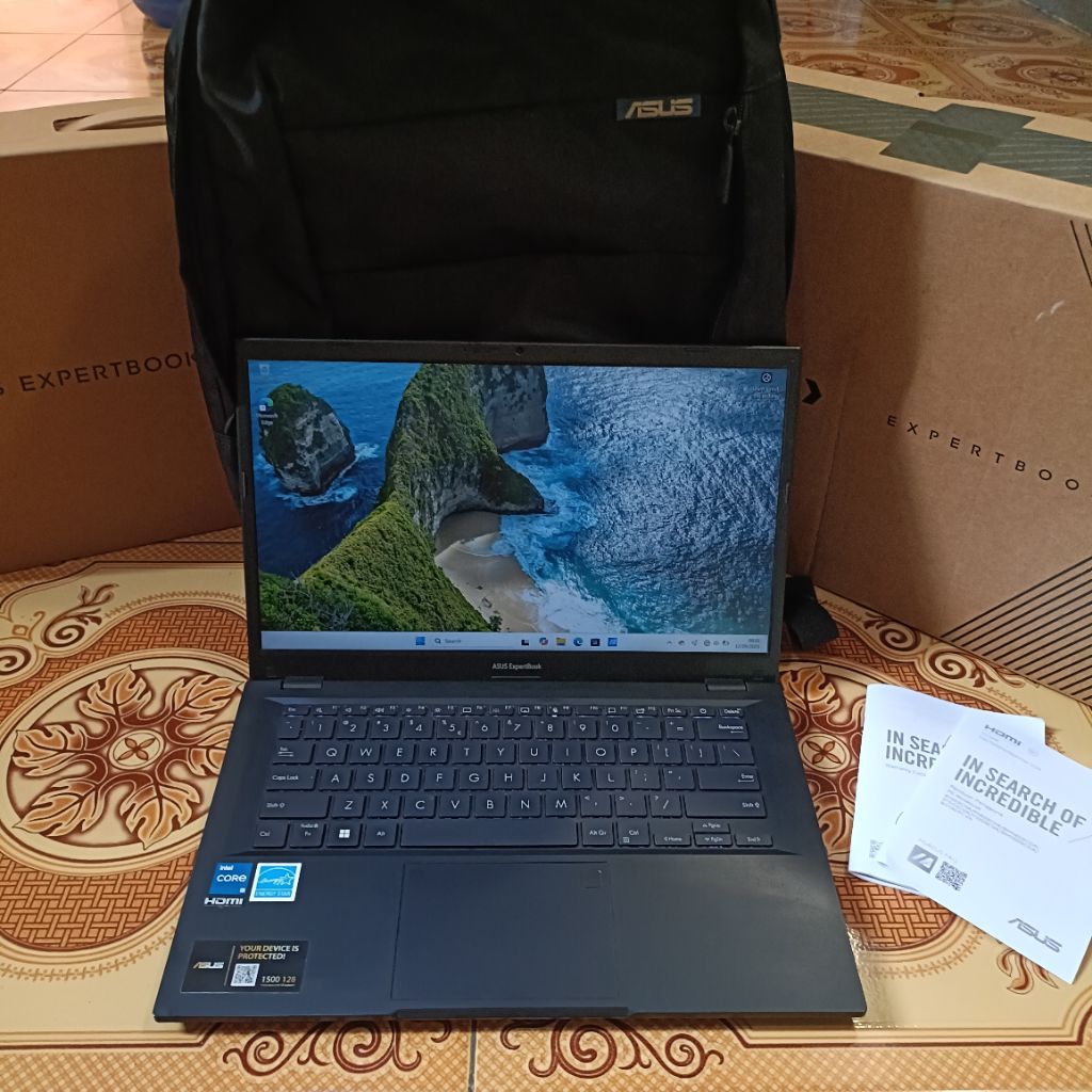 Asus Expertbook BG1408CVA Core i5 gen 13 RAM 16GB SSD 512GB fullset garansi resmi