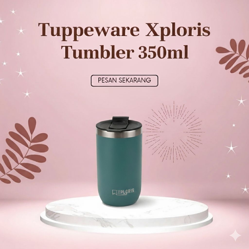 XPLORIS TUMBLER TUPPERWARE - TERMOS 350 ML