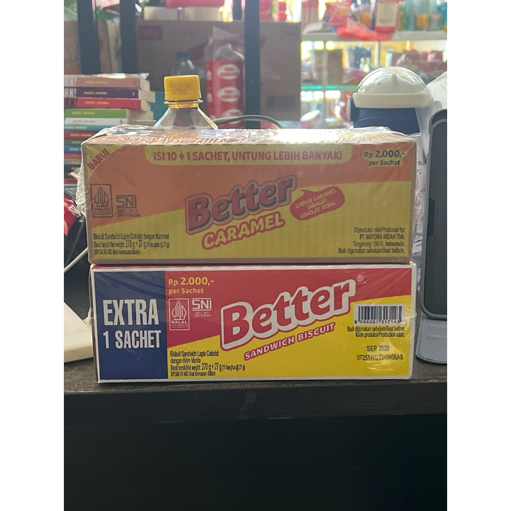 Snack Biskuit Sandwich Better Box