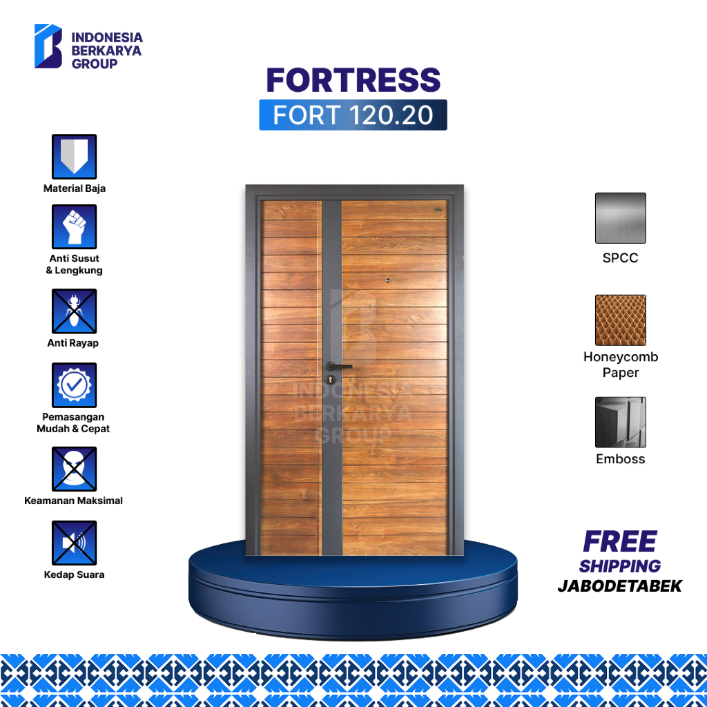 Pintu Baja Fortress Fort 120.20