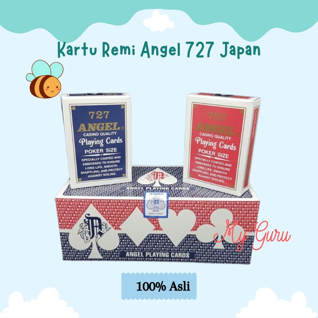 [SET] KARTU REMI ANGEL 727 JAPAN