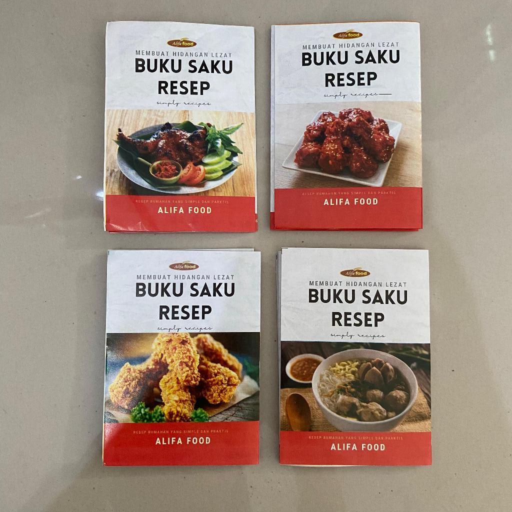 ALIFA FOOD - Buku Saku Resep Khas Ala Alifa Food