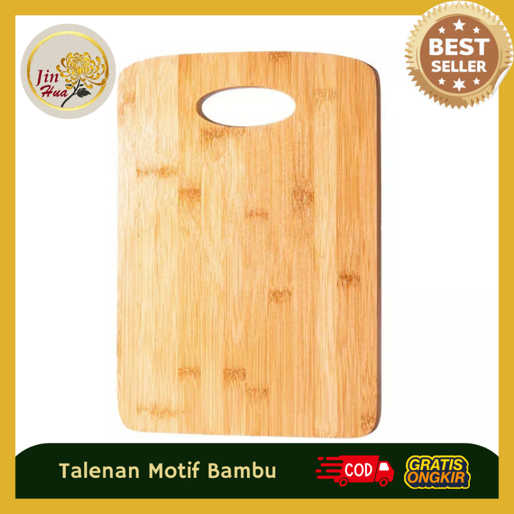 JH Talenan Motif Bambu / Talenan Imitasi Bambu / Talenan Bahan Karton Tebal / Talenan Serbaguna